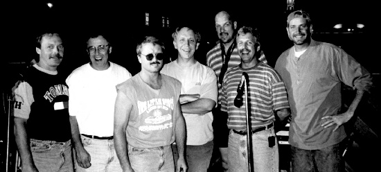 Can you spot the eight member of the Group?